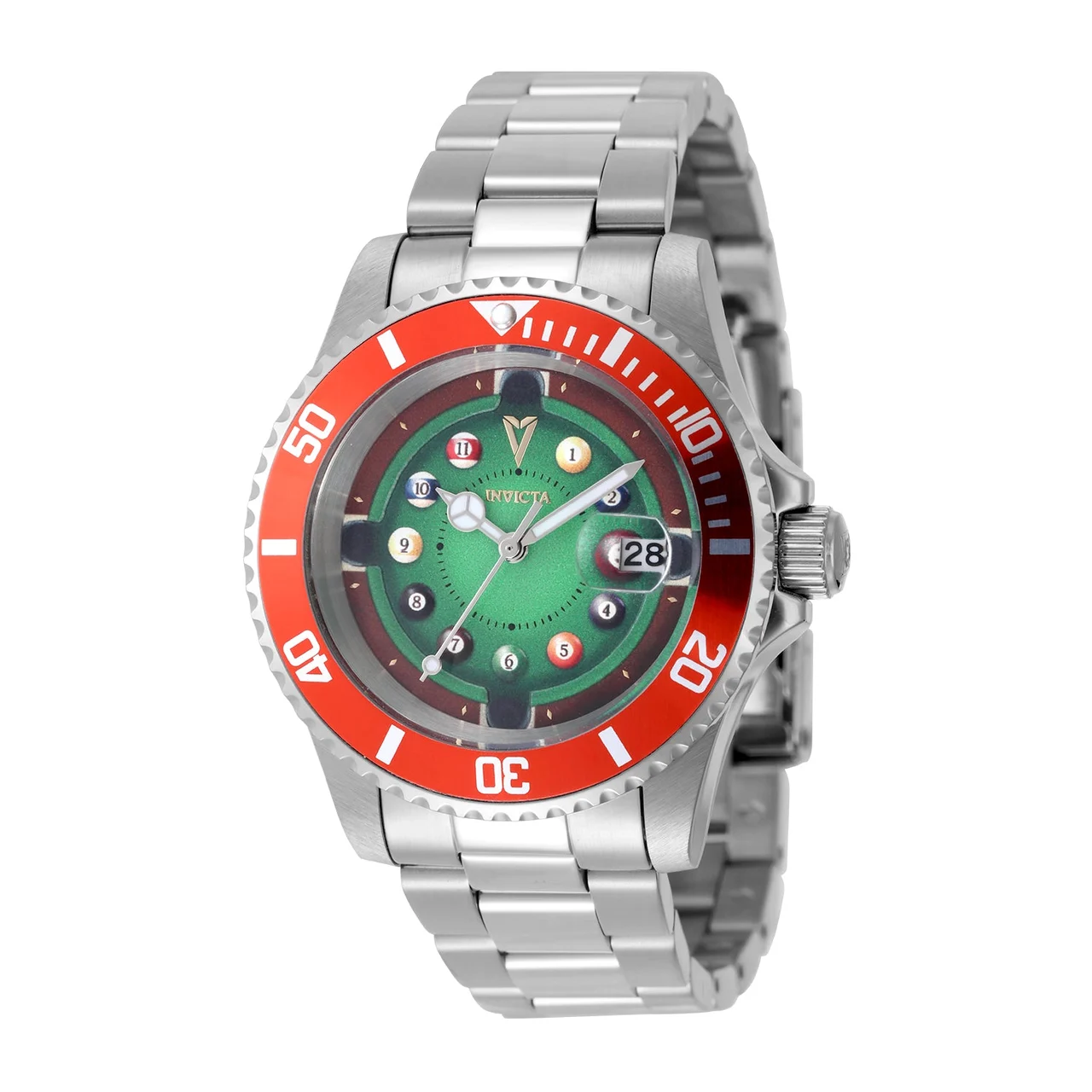 Invicta Pro Diver House of Cards Watch - 40mm. Steel (50523) 40 mm kol saati