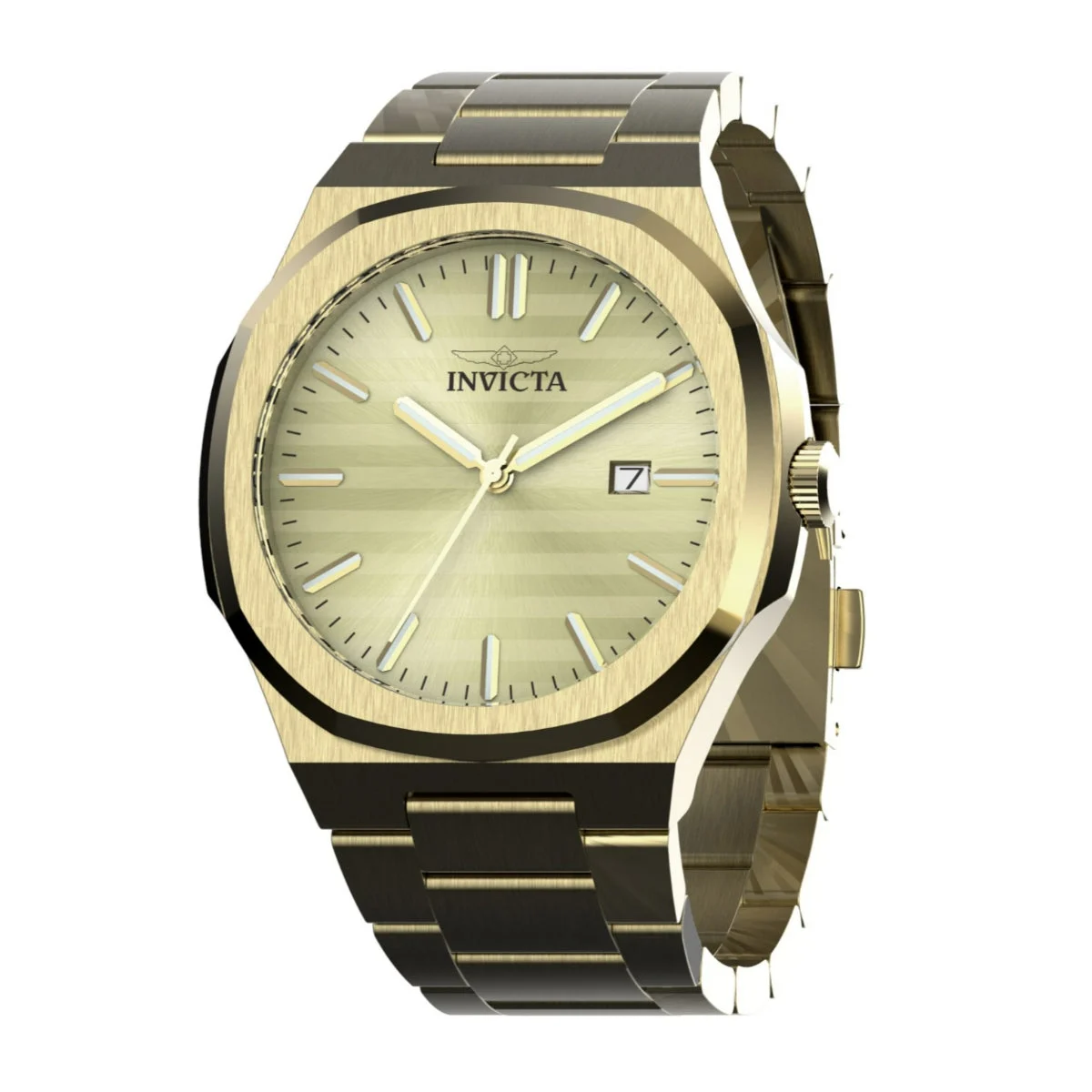 Invicta Speedway Vantage Watch - 43mm. Gold (50174) 43 mm kol saati
