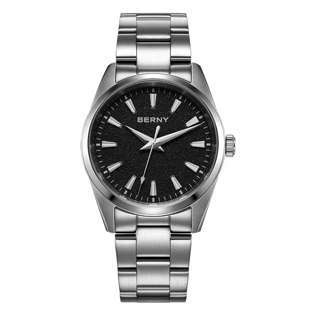 BERNY Men Quartz Dress Watch-2949M 2949M-A kol saati