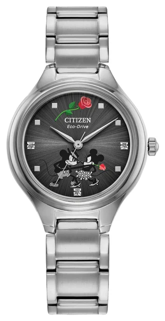 Citizen Mickey Mouse and Minnie Mouse Tango FE2101-58W kol saati