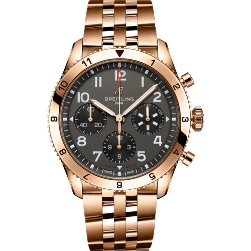 Breitling Classic AVI Chronograph 42 P-51 Mustang R233801A1B1R1 42 mm kol saati