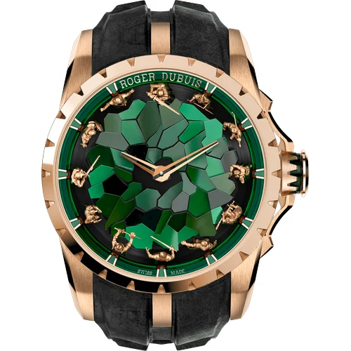 Roger Dubuis Knights of the Round Table Pink Gold 45mm RDDBEX1026 kol saati