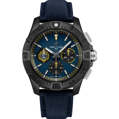 Breitling Avenger B01 Chronograph 44 Night Mission US Naval Academy SB01474A1C1X1 44 mm kol saati