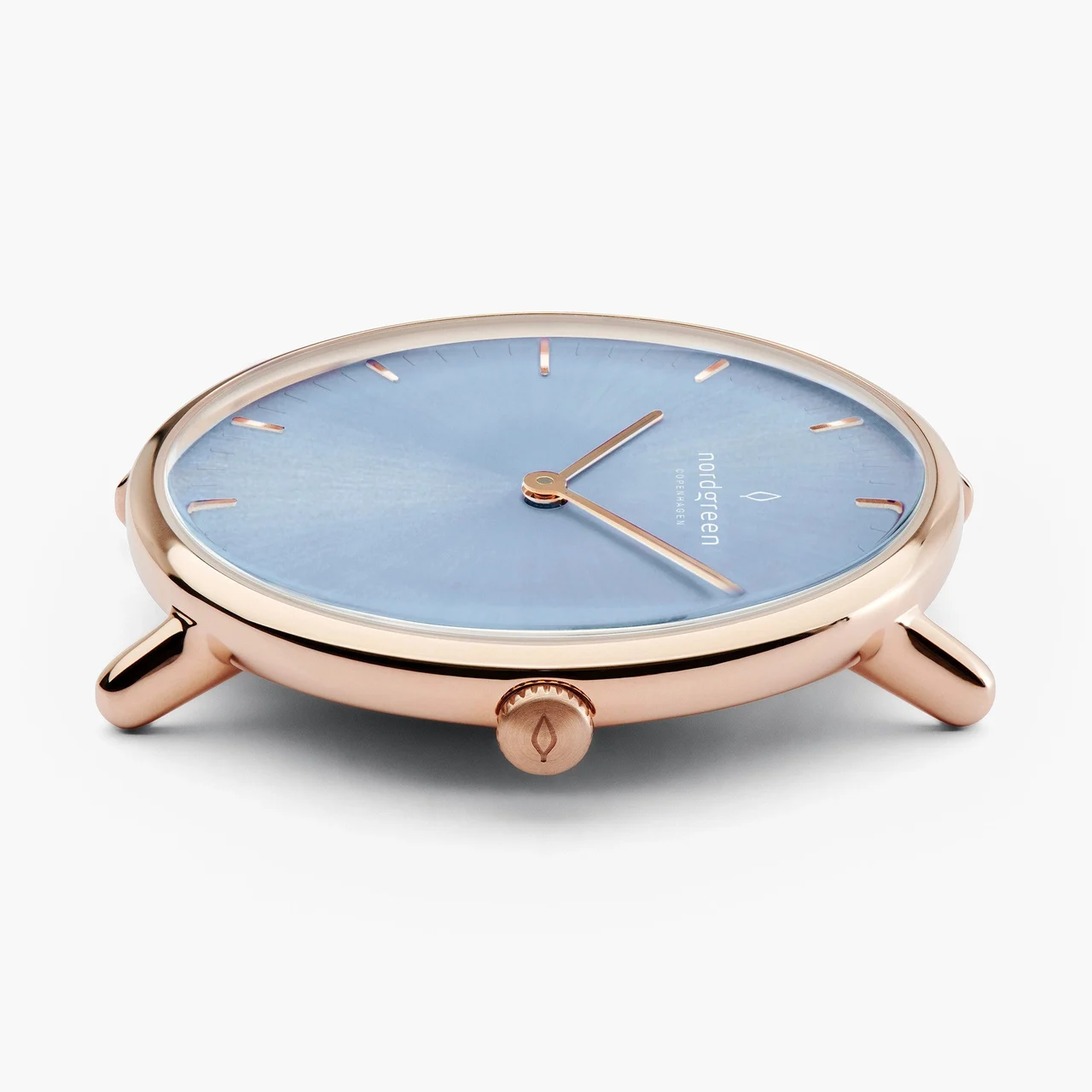 Nordgreen Native 28mm - Rose gold - Ice Blue Sunray Dial WATCHNR28RGIS 28 mm kol saati
