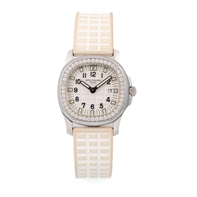Patek Philippe Ref. 4961, Aquanaut, Stainless-steel and diamonds set kol saati