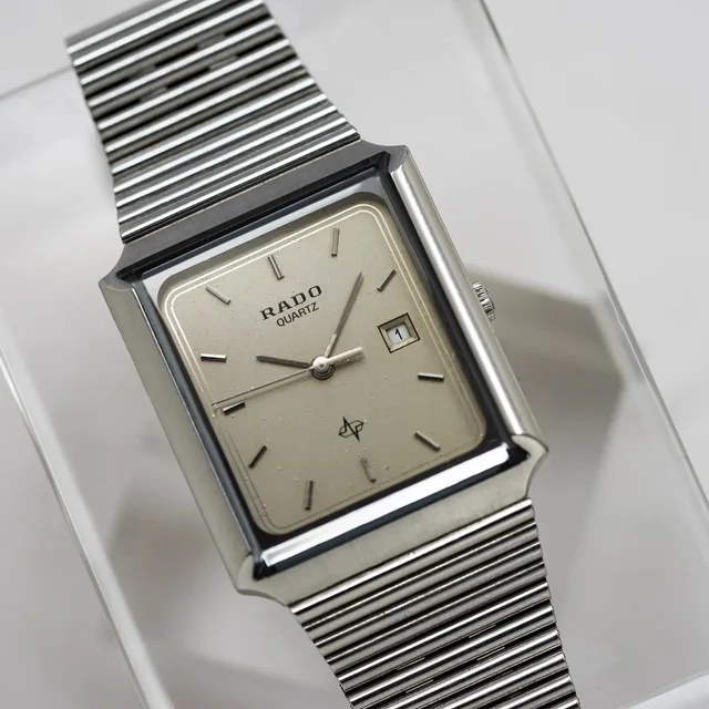 Rado Quartz, Ref. 111.3106.4, Men’s Dress Vintage Watch kol saati