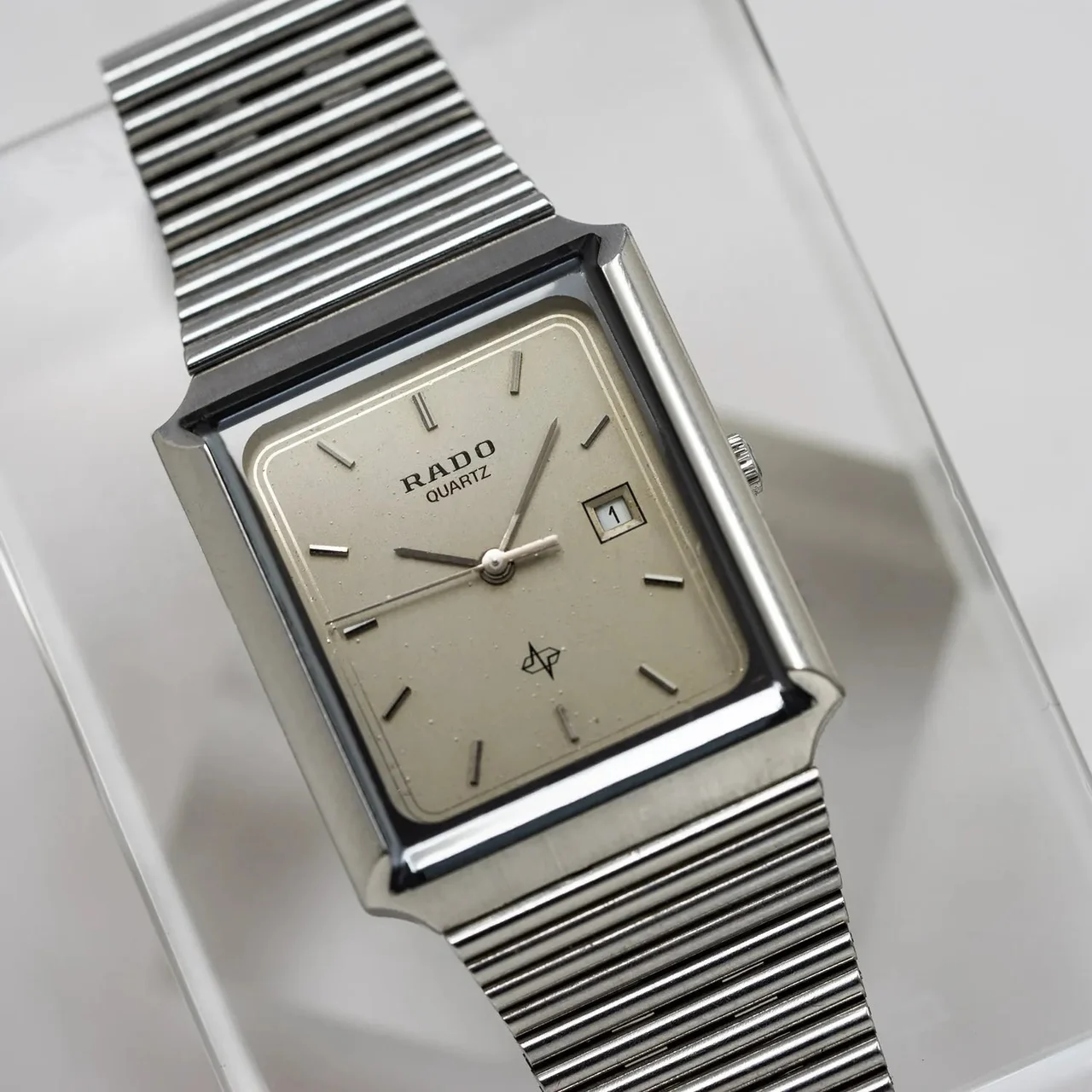 Rado Quartz, Ref. 111.3106.4, Men’s Dress Vintage Watch 28 mm kol saati
