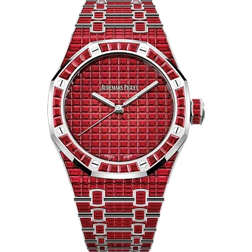 Audemars Piguet Selfwinding Ruby "50th Anniversary" 15514BC.RR.1284BC.01 kol saati