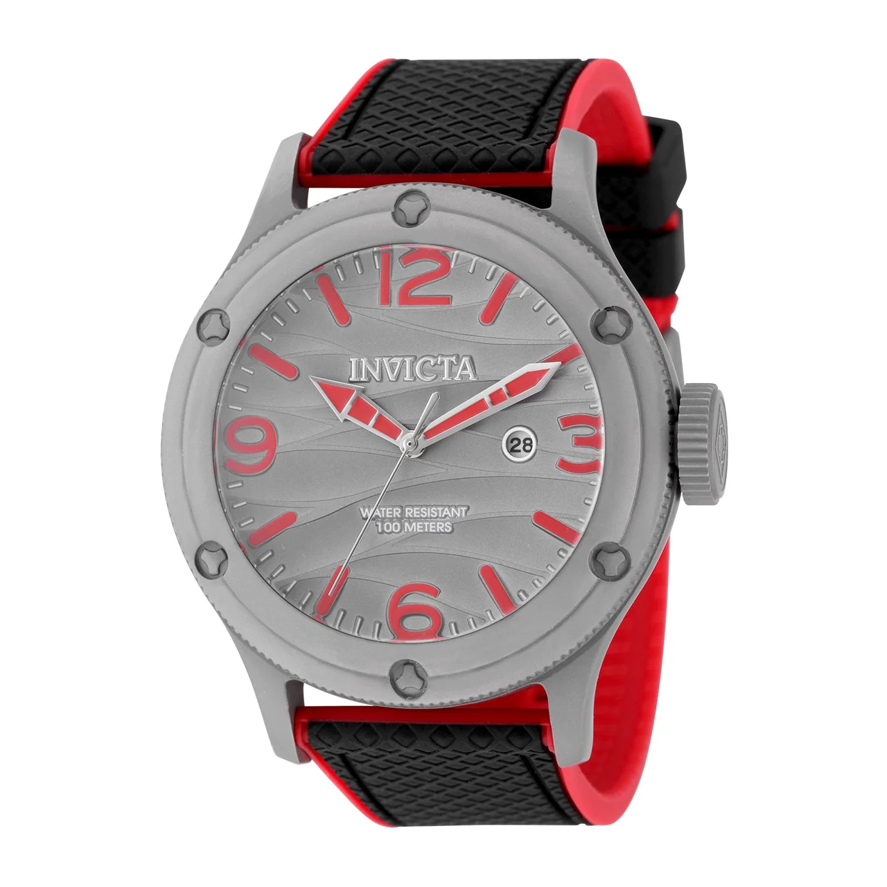 Invicta Pro Diver Oceanic Motion Watch - 48mm. Red. Black (50310) 48 mm kol saati