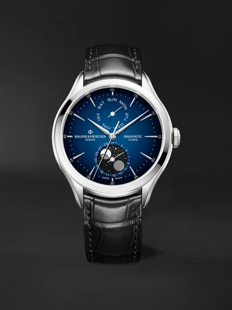 Baume & Mercier Clifton Moon Phase Date BMM0A10593 kol saati
