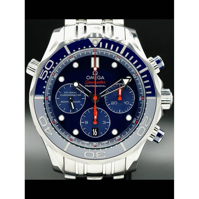 OMEGA Seamaster Diver 300M Co-Axial Chronograph 44mm 212.30.44.50.03.001 210000030858 kol