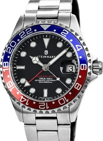 Steinhart Ocean 39 GMT Blue/Red 103-0848/ST kol saati