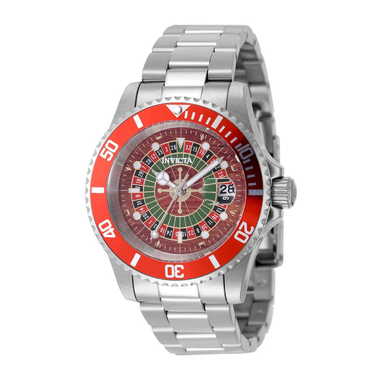 Invicta Pro Diver House of Cards Watch - 40mm. Steel (50519) 40 mm kol saati