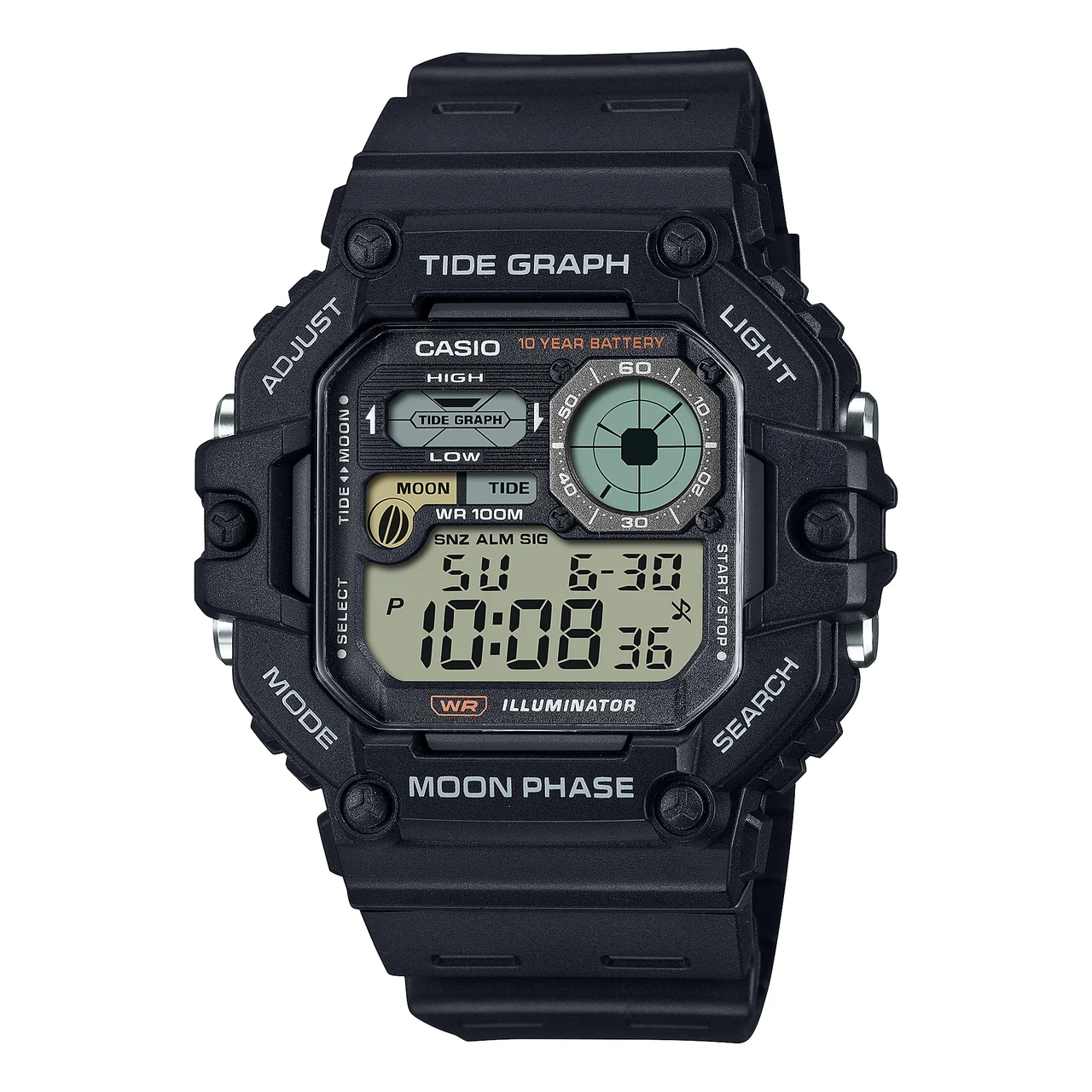 Casio Casio WS1700H-1A 53 mm kol saati