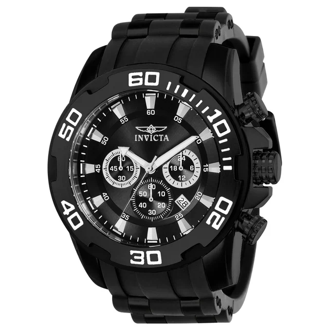 Invicta Pro Diver SCUBA Watch - 50mm, Black (22338) kol saati