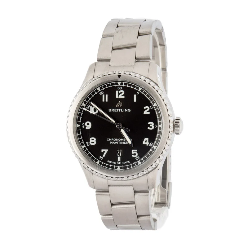 Breitling Navitimer 8 Black Dial A17314 41 mm kol saati