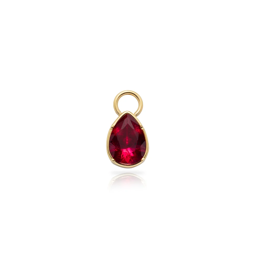 Default Red Stone Charm Gold PH-JE-1199 kol saati