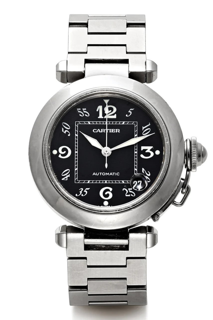 Cartier CARTIER REF. 2324 PASHA AUTOMATIC STEEL 35 mm kol saati