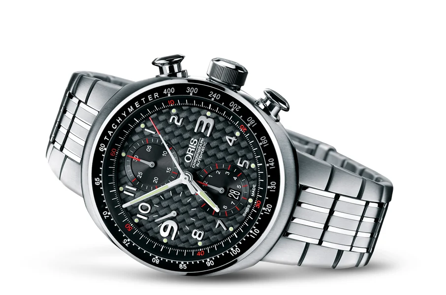 Oris Chronograph 01 674 7587 7264-07 8 28 70 42.5 mm kol saati