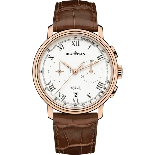 Blancpain Villeret Chronographe Flyback Pulsomètre 6680F 3631 55B kol saati