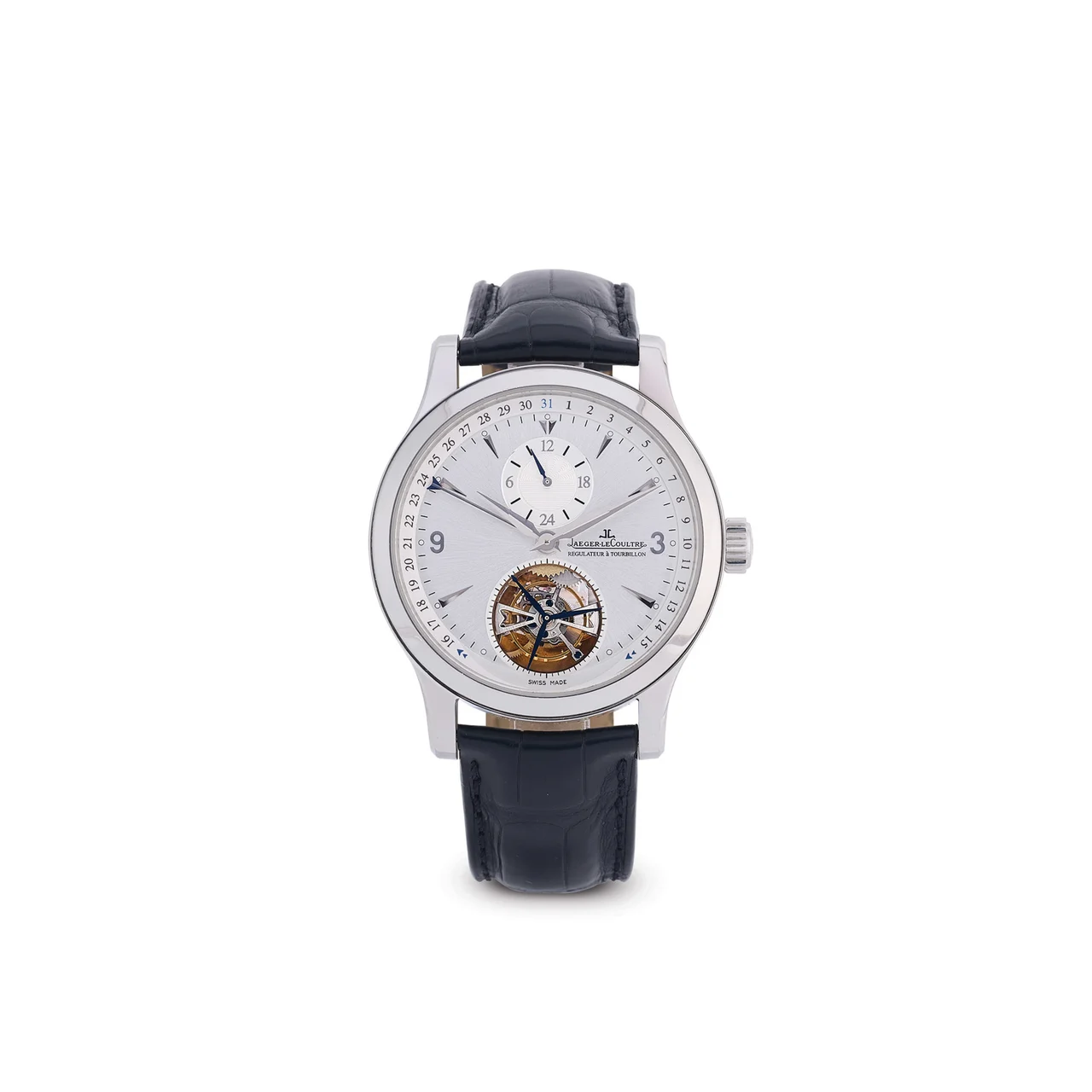 Jaeger-Lecoultre JAEGER-LECOULTRE, REF. 146.8.34S, MASTER TOURBILLON - 1000 HOURS, STAINLESS STEEL kol saati