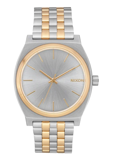 Nixon US Time Teller - Silver / Gold A045-1921-00 kol saati