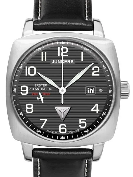 Junkers Atlantic Flight East-West Miyota Automatic Watch #6450-2 kol saati