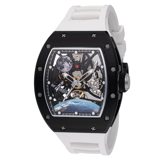 Invicta Rally Interstellar Automatic Watch w/ Skeleton Dial - 41mm. White (49010) kol saat