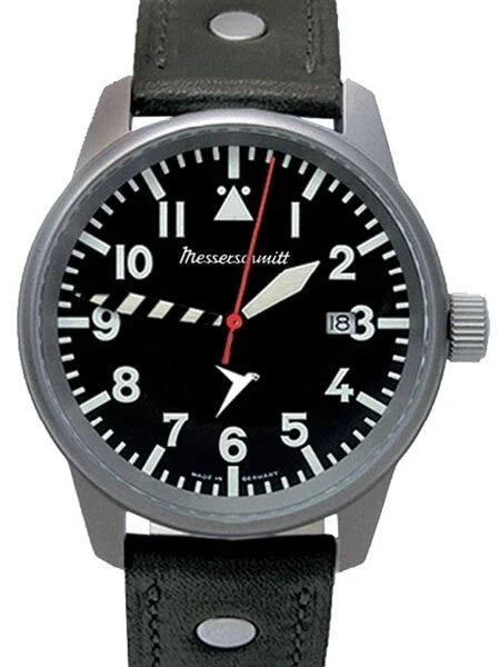 Messerschmitt Light Weight Titanium Case Pilot's Watch #ME-68Ti 41 mm kol saati