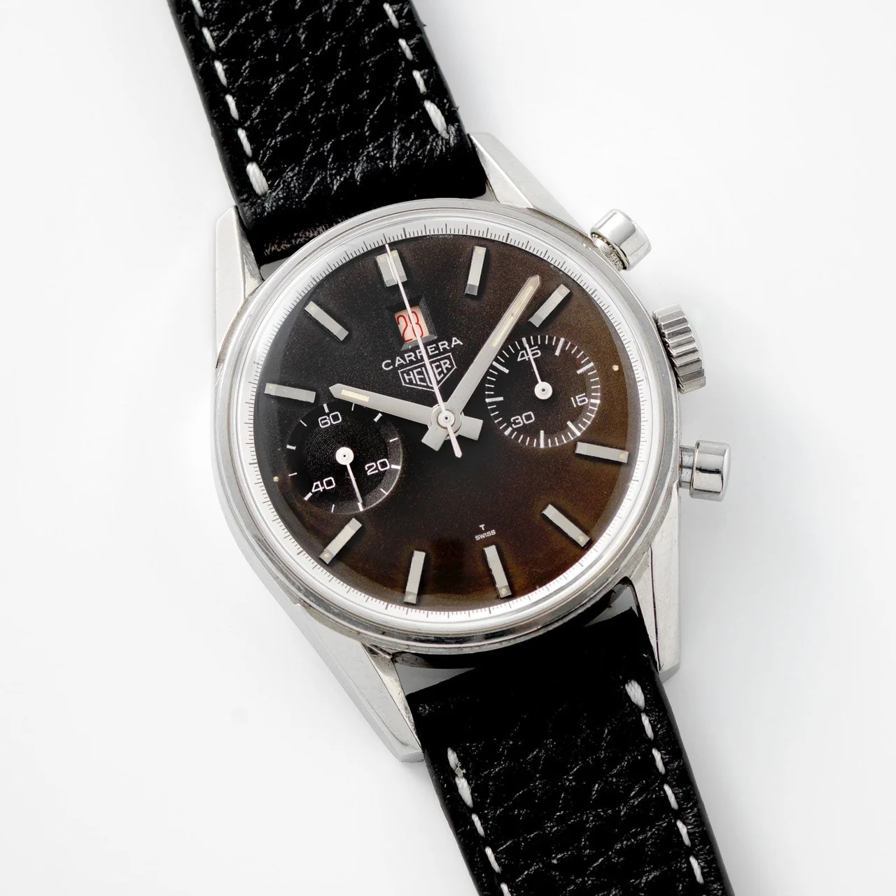 Heuer Carrera W-855 35 mm kol saati