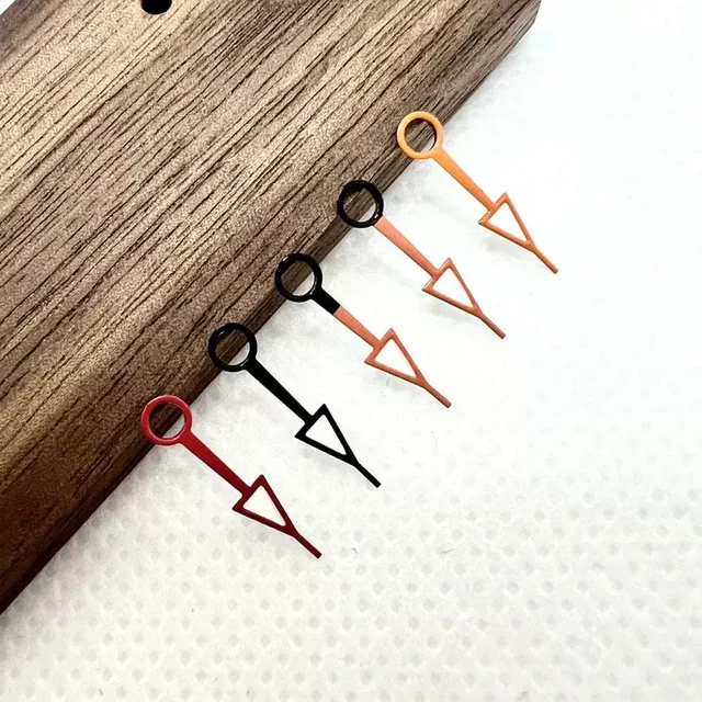 Tandorio GMT hand NH34 alarm arrow triangle color triangle tip watch modified accessories 