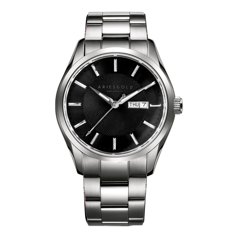Aries Gold Aries Gold G 9024 S-BK 42 mm kol saati