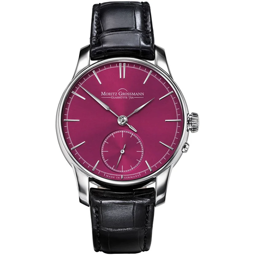 Moritz Grossmann Primavera White Gold Burgundy MG-000980 kol saati