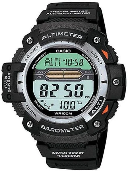 Casio Pro Trek Altimeter/Barometer/Thermometer/Chrono and Alarm Watch #SGW-300H-1AV kol sa