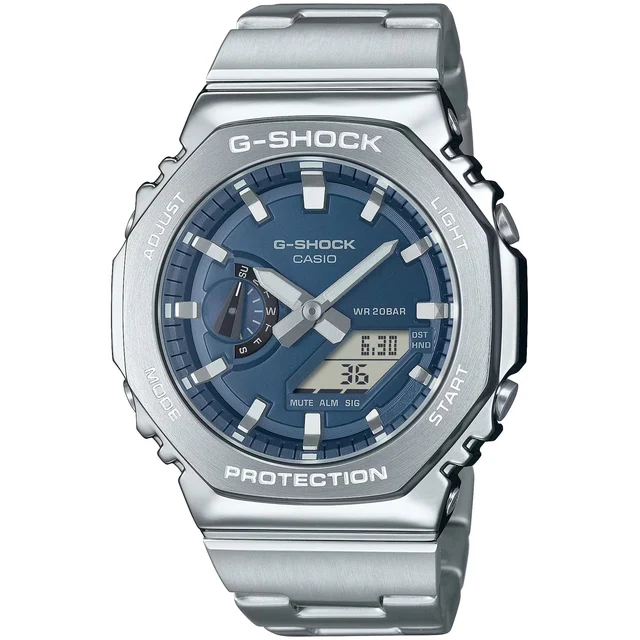 G-SHOCK Casio GM2110D-2B 2100 Series Dark Blue kol saati