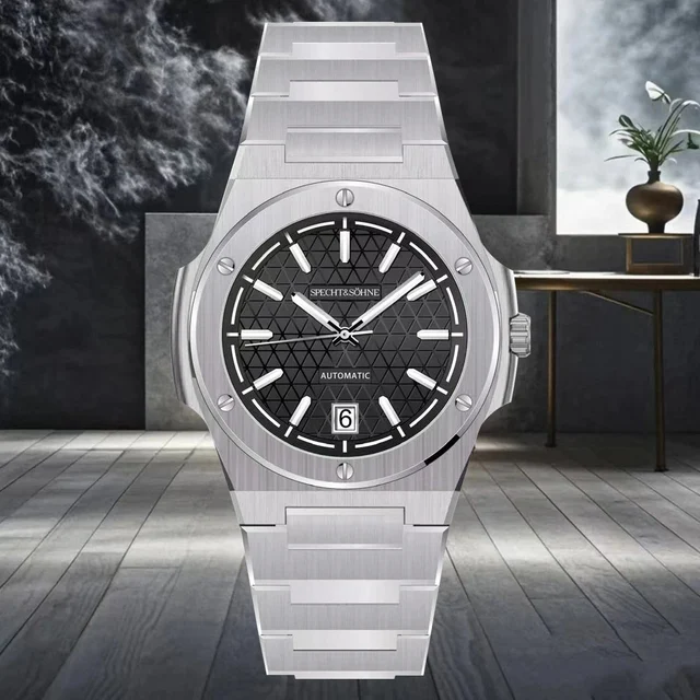 Tandorio Engineer Watch Specht & Söhne SP0022 Japan NH35 Mechanical Watches Luminous 50ATM