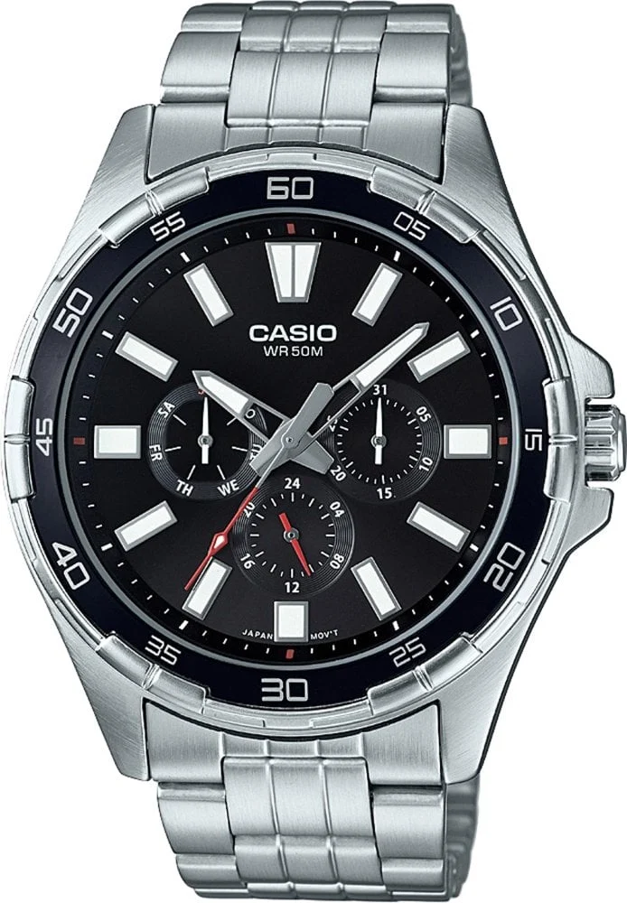 Casio MTD-300D-1AVDF 45.9 mm kol saati