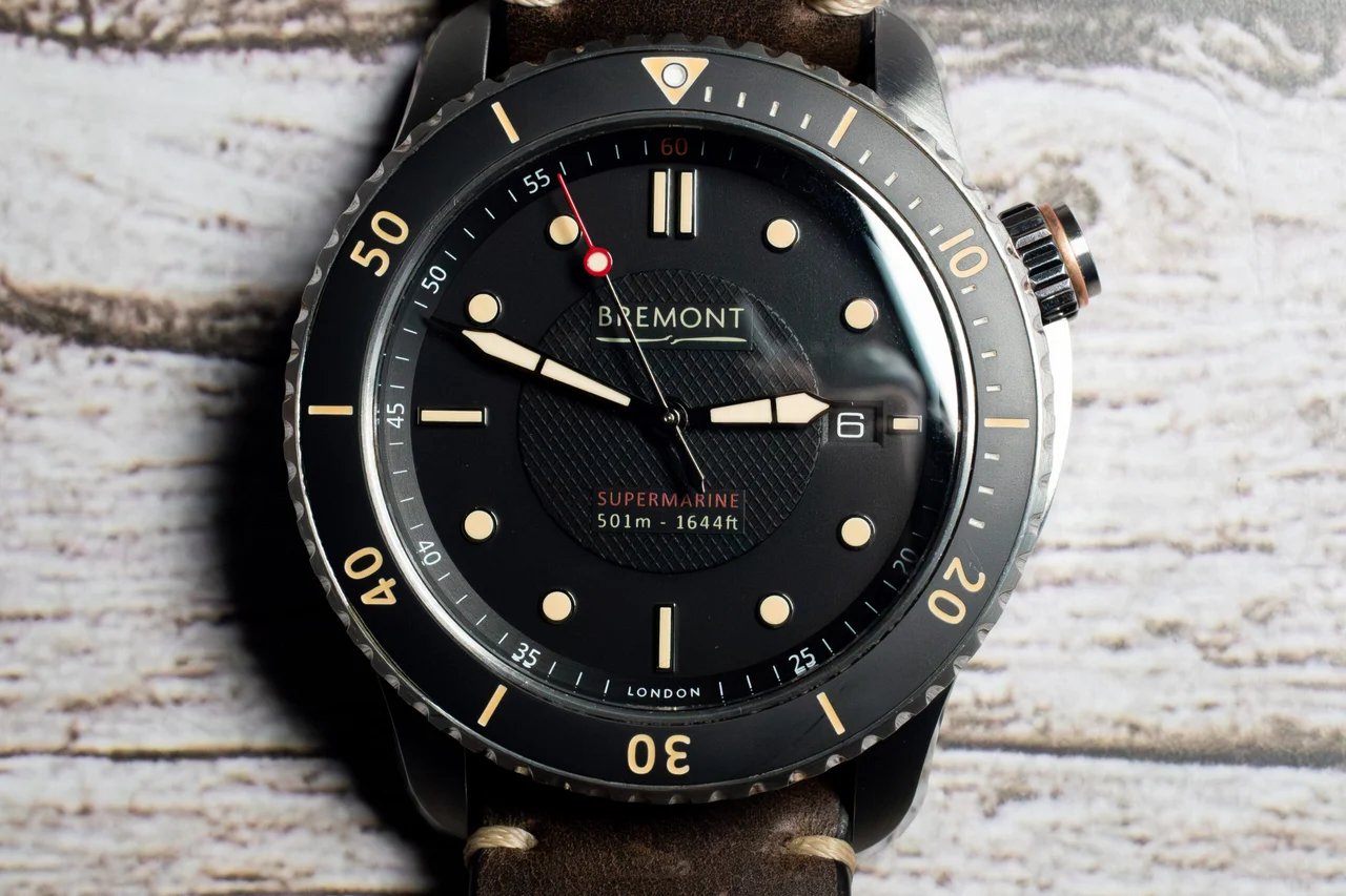 Bremont Bremont S501-BK-R-S 43 mm kol saati