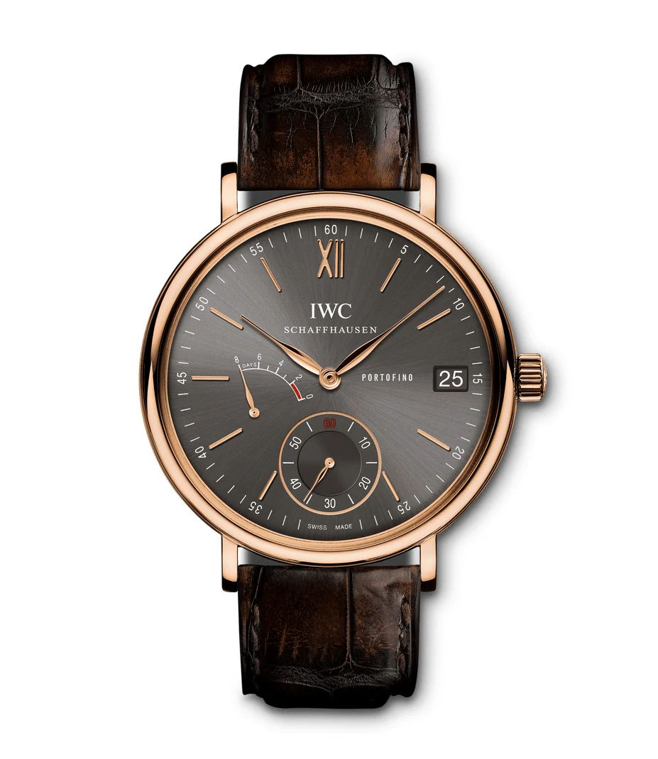 IWC Portofino Hand Wound Eight Days IW510104 45 mm kol saati