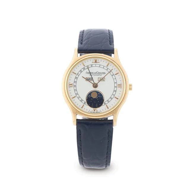 Jaeger-Lecoultre Odysseus, Triple Calendar, 18K Yellow Gold 141.119.1 kol saati