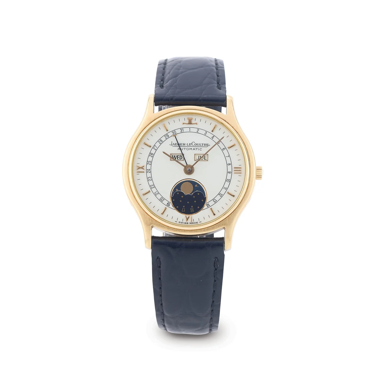 Jaeger-Lecoultre Odysseus, Triple Calendar, 18K Yellow Gold 141.119.1 kol saati