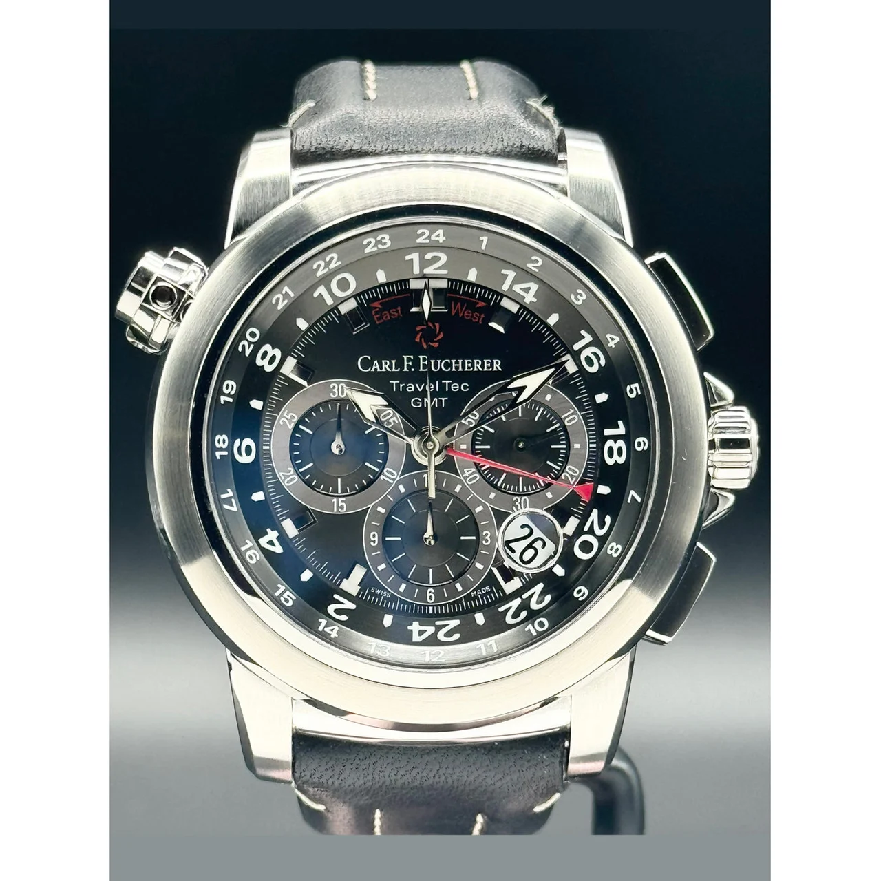 Carl F. Bucherer Patravi Traveltec GMT 210000073431 47 mm kol saati