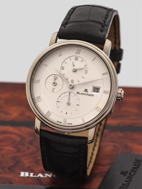 Blancpain BLANCPAIN REF. 6260, VILLERET GMT WHITE GOLD kol saati