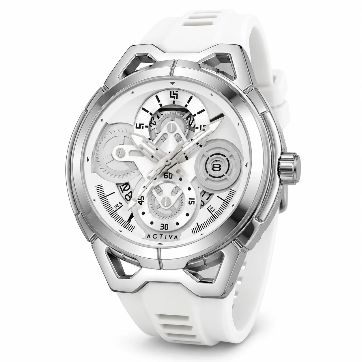 Activa Drift X Invicta Watch - 44mm. White (ACW9349-008) 44 mm kol saati