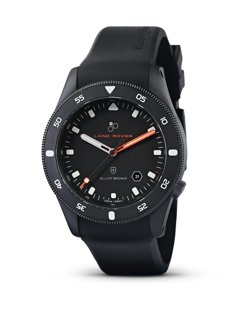 Elliot Brown Watches Defender Holton Gunmetal 43 mm kol saati