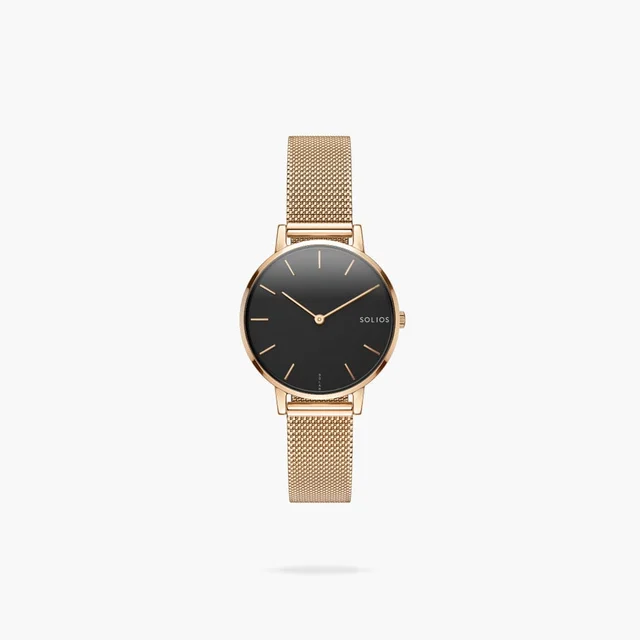 Solios CA Solar Mini W-Min-BkRo29-MRo kol saati