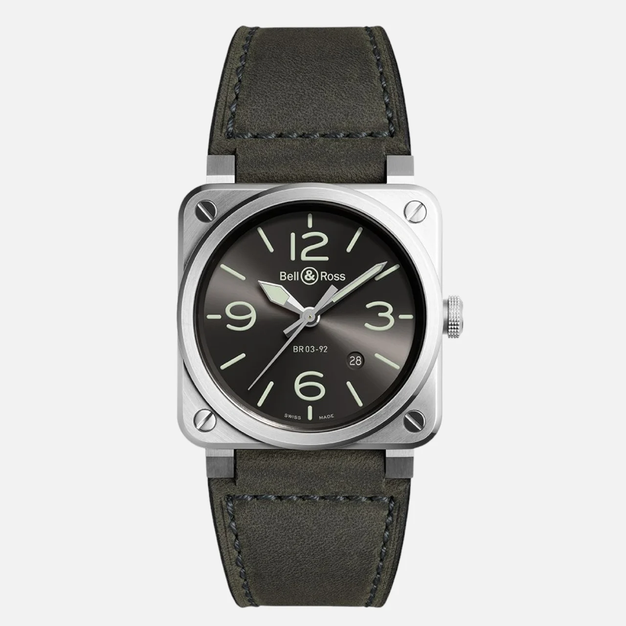 Bell & Ross BR0392-GC3-ST/SCA 42 mm kol saati