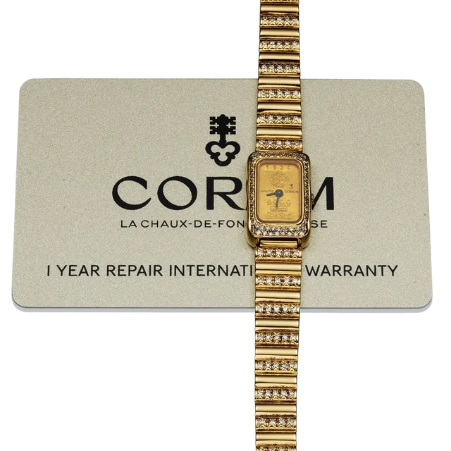 Corum Gr. 2.5 Gold Ingot Lady'S Quartz 48800 kol saati