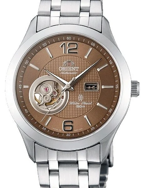 Orient Golden Eye Open Heart Automatic Watch with Sapphire Crystal #DB05001T kol saati