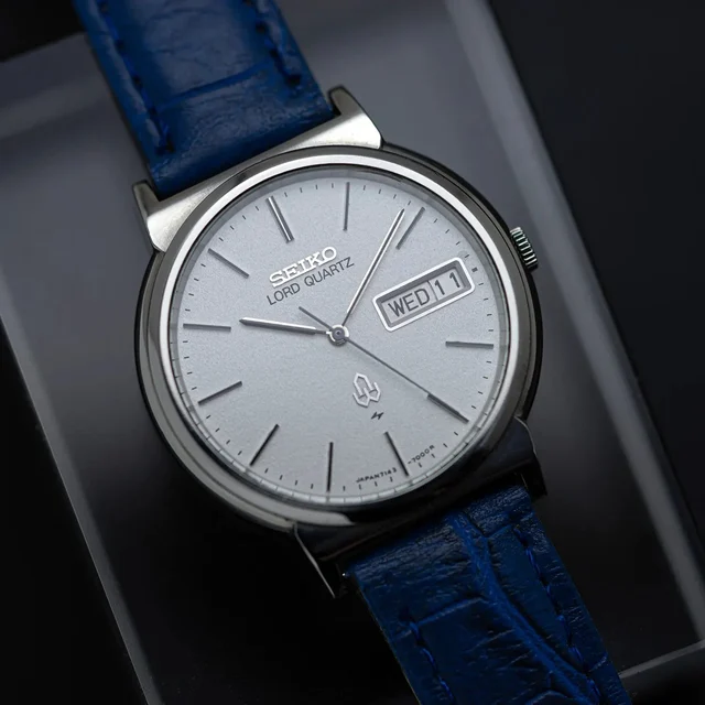 Seiko Lord Quartz, Ref. 7143-7000, Cal. 7143, Men’s Dress Vintage kol saati